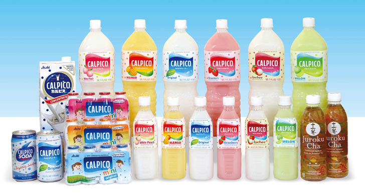 Calpico & Asahi Beverage Products