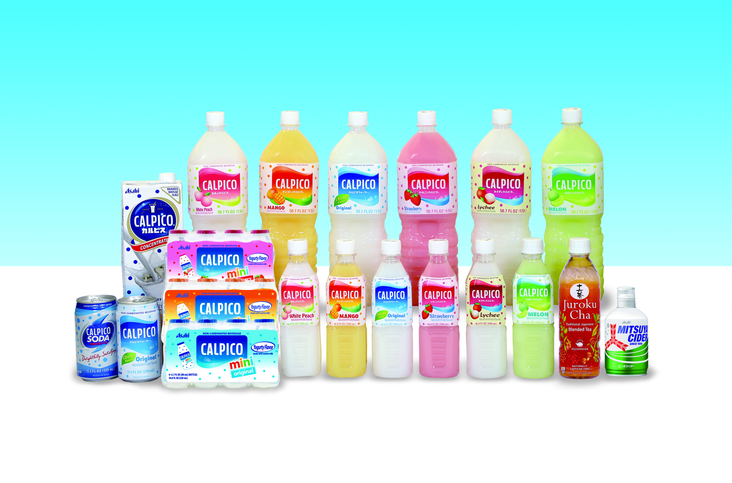 Calpico & Asahi Beverage Products