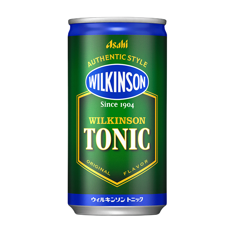 A can of Asahi Wilkinson Tonic on a transparent background.